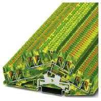 Phoenix Contact 3210611 Klem 2-etages 5.2 mm Push-Lock-veeraansluiting Groen, Geel 50 stuk(s) - thumbnail