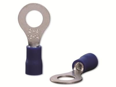 Quadrios 22C448 Ringkabelschoen Dwarsdoorsnede (max.): 2.5 mm² Schachtdiameter: 6.5 mm Deels geïsoleerd Blauw 1 set(s) Quadrios 22C448 Ringkabelschoen Dwarsdoorsnede (max.): 2.5 mm² Schachtdiameter: 6.5 mm Deels geïsoleerd Blauw 1 set(s)