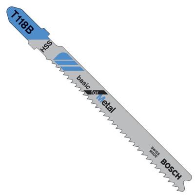Bosch Accessoires Decoupeerzaagblad T 118 B Basic for Metal 5st - 2608631014