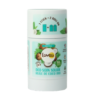 Lovea Solid deo care coconut oil organic 50 Gram - thumbnail