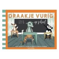 Draakje Vurig op school (Hardback) - thumbnail