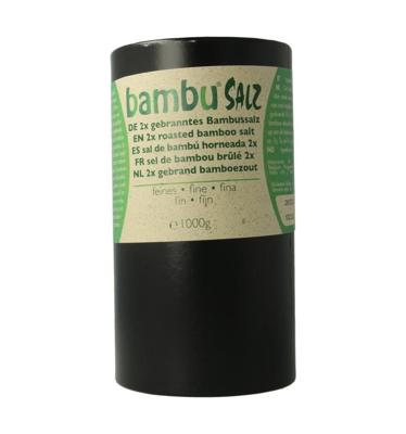 Bambu Salz Bamboezout fijn 2x gebrand 1 Kilogram