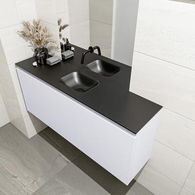 MONDIAZ OLAN 120cm toiletmeubel cale. LEX wastafel urban midden geen kraangat