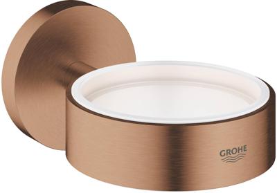 Grohe Essentials Zeepschaal met houder 7,2x10,7x5,4 cm Warm Sunset Geborsteld Grohe Essentials Zeepschaal met houder 7,2x10,7x5,4 cm Warm Sunset Geborsteld