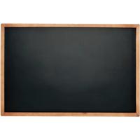 Seco SE-CHALKA4 A4 Krijtbord met Lijst Zwart/Hout - thumbnail