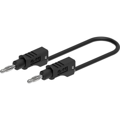 Electro PJP 2111-CD1-25N Meetsnoer 25 cm Zwart 1 stuk(s)