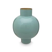Pip Studio Vaas Metaal Groot Zachtgroen 31x42cm - thumbnail