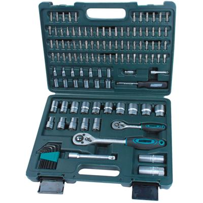 Brüder Mannesmann M98415 Dopsleutelset Metrisch 1/4 (6.3 mm), 1/2 (12.5 mm) 115-delig