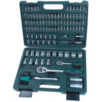 Brüder Mannesmann M98415 Dopsleutelset Metrisch 1/4 (6.3 mm), 1/2 (12.5 mm) 115-delig - thumbnail