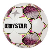 Derbystar Classic Energy Light II Voetbal 8 x 1 Vlakken Maat 5 Wit Roze Blauw - thumbnail