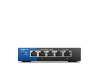 Linksys Unmanaged Gigabit Switch 5-Port Linksys Unmanaged Gigabit Switch 5-Port