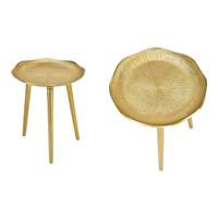 Tafel van goudkleurig metaal (B/H/D) 35x42x35 cm - thumbnail