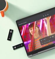 HP x911w 128 GB SSD Flash stick USB-A 3.2 Gen 1 Zwart HPFD911W-128 - thumbnail