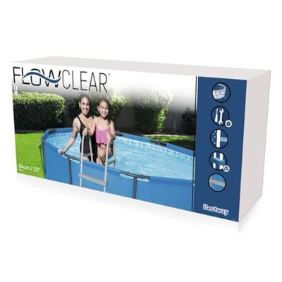 VidaXL Bestway flowclear zwembadladder 4 treden 122 cm 58331