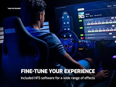 Next Level Racing HF8 Pro Universal Haptic Feedback Gaming Pad - thumbnail