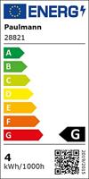 Paulmann 28821 LED-lamp Energielabel G (A - G) GY6.35 3.5 W Warmwit (Ø x h) 17 mm x 47 mm 1 stuk(s) - thumbnail