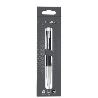 Balpen Parker Urban twist matt black CT medium blister à 1 stuk