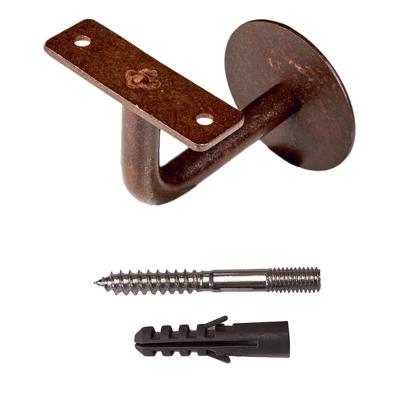 HDD Pro Leuninghouder plat Roest HDD Pro Leuninghouder plat Roest