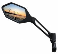 Meachow Spiegel links e-bike zwart luxe verstelb. stuurbevestig. - thumbnail