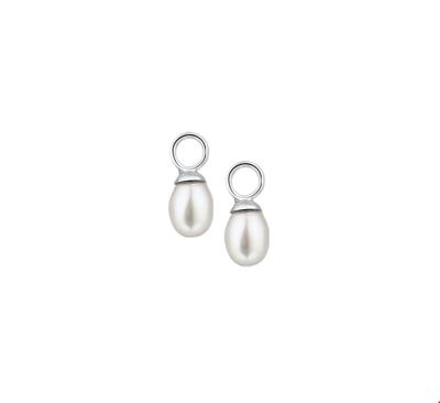 TFT Creoolhangers Parel Zilver Gerhodineerd Glanzend