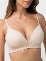 Voorgevormde BH zonder beugel - Soft Bh - Comfortabele T-shirt bh met dunne bandjes - thumbnail