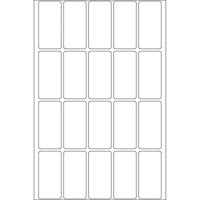 Etiket HERMA 10609 19x40mm verwijderbaar 480 etiketten - thumbnail