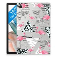 Samsung Galaxy Tab A8 2021/2022 Back Case Flamingo Triangle - thumbnail