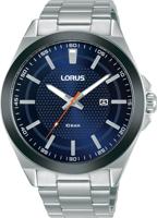 Lorus RH937PX9 Horloge staal zilverkleurig-blauw 44 mm - thumbnail