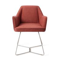 Jesper Home Tome eetkamerstoel Shabby Saffron beehive steel - thumbnail