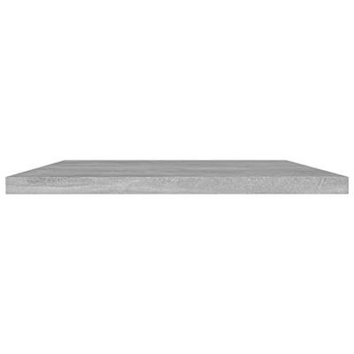 Wandschappen 4 st 60x40x1,5 cm bewerkt hout betongrijs Wandschappen 4 st 60x40x1,5 cm bewerkt hout betongrijs