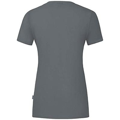 JAKO C6120D T-Shirt Organic Dames - Steengrijs - 40