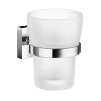 Bekerhouder Smedbo House Matglas met Chroom - thumbnail