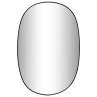 VidaXL Wandspiegel 50x35 cm zwart - thumbnail