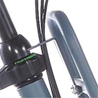 Cortina balhoofd beugel voordrager 28 h65 mouse grey matt - thumbnail