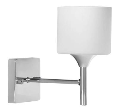 Activejet Klassieke enkele wandlamp - MIRA chroom E27 voor de woonkamer