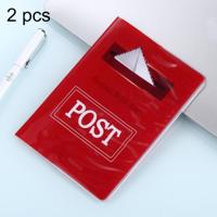 2 PC's Post patroon rood paspoort Card zak - thumbnail