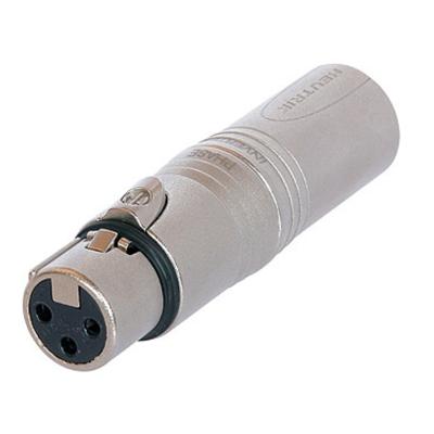 Neutrik NA3FMX adapter XLR male - XLR female