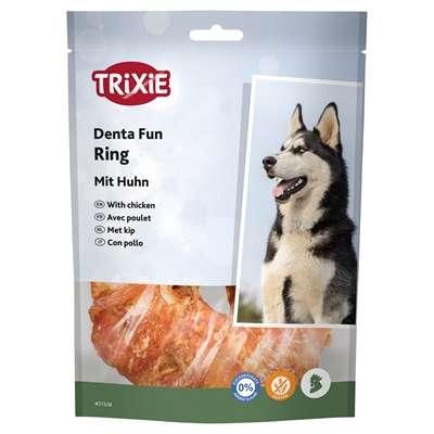TRIXIE DENTA FUN KAUWRING KIP 10 CM TRIXIE DENTA FUN KAUWRING KIP 10 CM