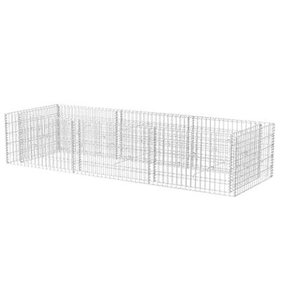 VidaXL Gabion plantenbak verhoogd 270x90x50 cm staal VidaXL Gabion plantenbak verhoogd 270x90x50 cm staal