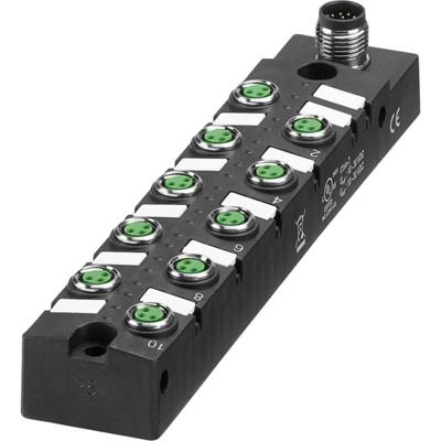 Phoenix Contact SACB-10/3-L-M12-M8 HD 1197576 Sensor/actuator box M8-verdeler met metalen schroefdraad 1 stuk(s)