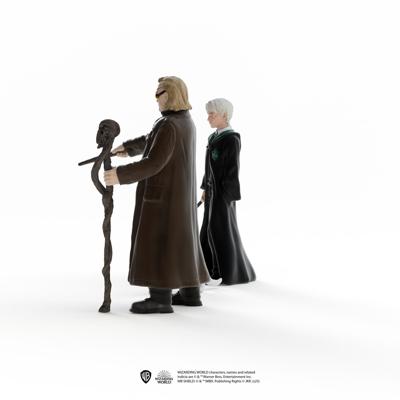 Schleich WIZARDING WORLD Dwaaloog Dolleman & Draco Malfidus met fretje 14907