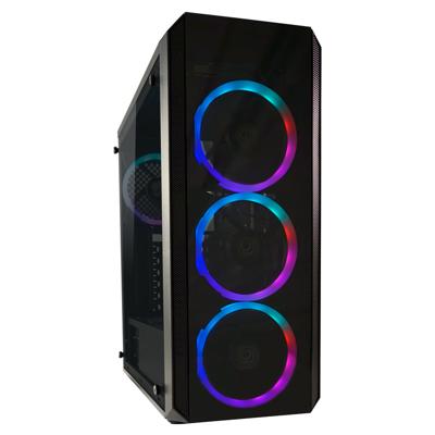 LC-Power Gaming 703B Midi-Toren Zwart LC-Power Gaming 703B Midi-Toren Zwart