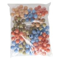 Gekleurde Stervormige Connectors - 20st. - thumbnail