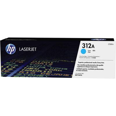 HP toner 312A, 2 700 pagina's, OEM CF381A, cyaan