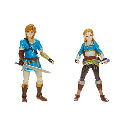 The Legend of Zelda speelfigurenset Link en Zelda