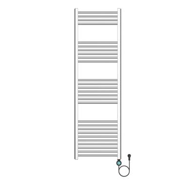Elektrische Radiator BWS Jane 700W 160x50 cm Smart Wifi Geborsteld RVS Elektrische Radiator BWS Jane 700W 160x50 cm Smart Wifi Geborsteld RVS