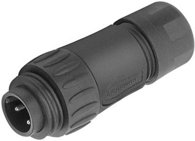 Amphenol C016 20H003 110 12 Ronde connector Stekker, recht Totaal aantal polen: 3 + PE Serie (ronde connectoren): C016 1 stuk(s)