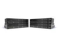 CISCO SG220-26P 26-Port Gigabit PoE Smart Plus Switch 24x 10 100 1000 met 2 Gigabit Combo 180W - thumbnail