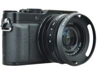 JJC LH-43LX100 Zonnekap zwart - thumbnail