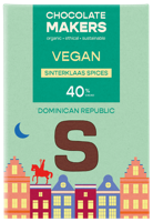 Chocolatemakers Sintletter melk vega bio 100 Gram - thumbnail